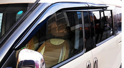 Fiat Doblo II 2010-2022 гг. Ветровики на окна (4 шт., Sunplex Sport) фото 1
