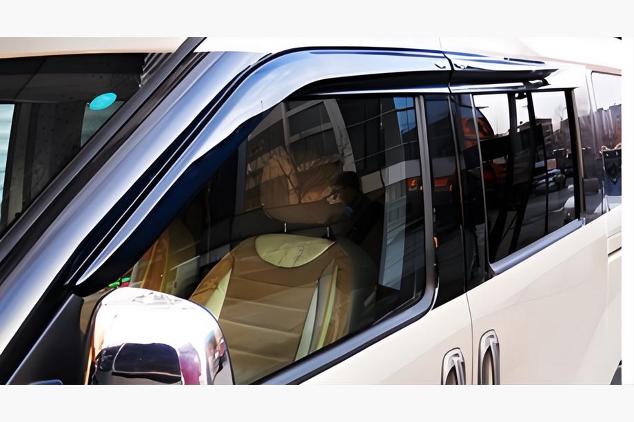 Fiat Doblo II 2010-2022 гг. Ветровики на окна (4 шт., Sunplex Sport) Image