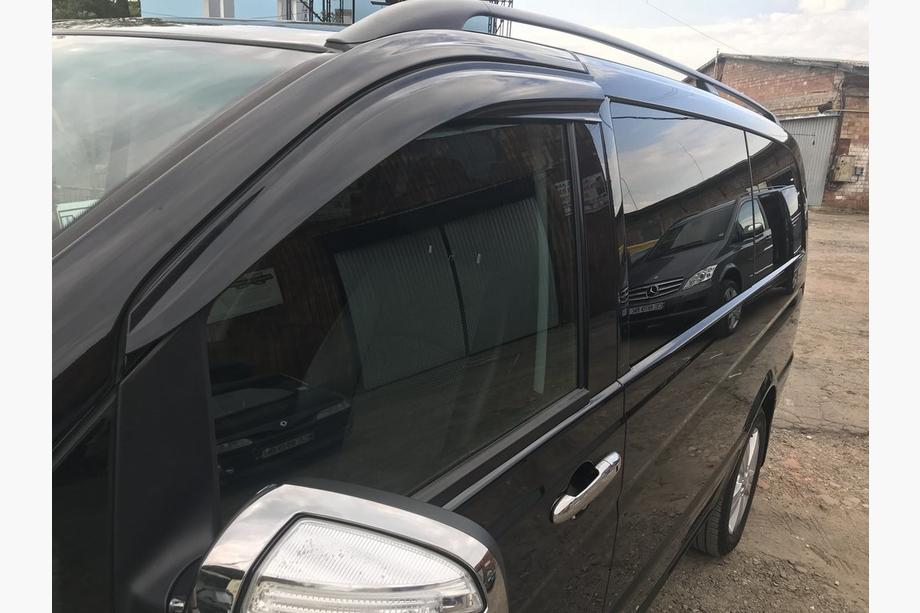 Mercedes Vito W639 2004-2014 гг. Ветровики на окна (2 шт., Sunplex Sport) Фото 6
