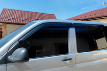 Volkswagen T5 Transporter 2003-2010 гг. Ветровики на окна (4 шт., Sunplex Sport) фото 15
