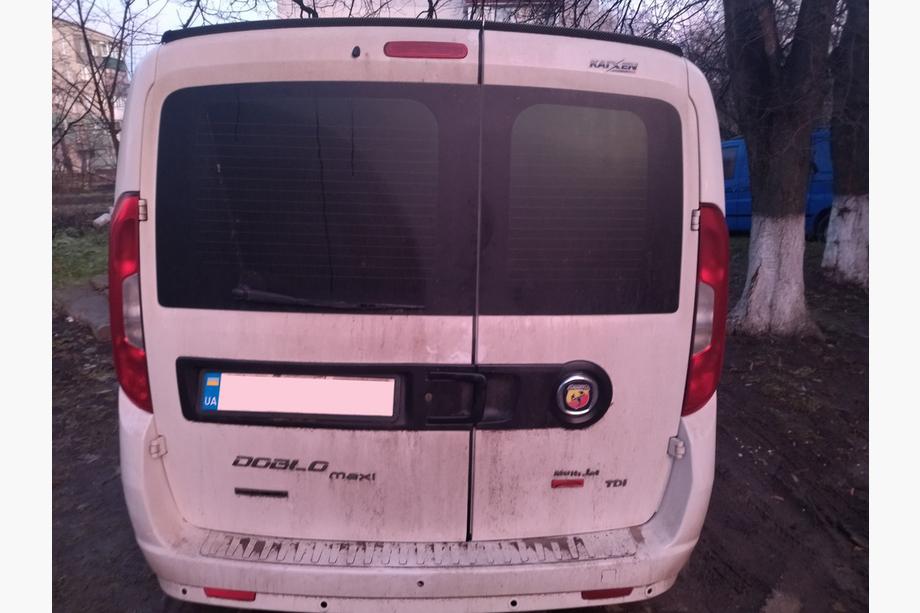 Fiat Doblo II 2010-2022 гг. Эмблема (Abarth, самоклеящаяся) 95 мм Фото 4