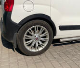 Fiat Fiorino/Qubo 2008-2024 гг. Расширители арок (4 шт, черные) фото 4