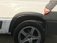 Fiat Ducato 2006-2025 гг. Расширители арок (4 шт, черные) Металлические фото 2