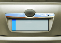Toyota Camry 2006-2011 гг. Хромированная накладка над номером (нерж. сталь) фото 1