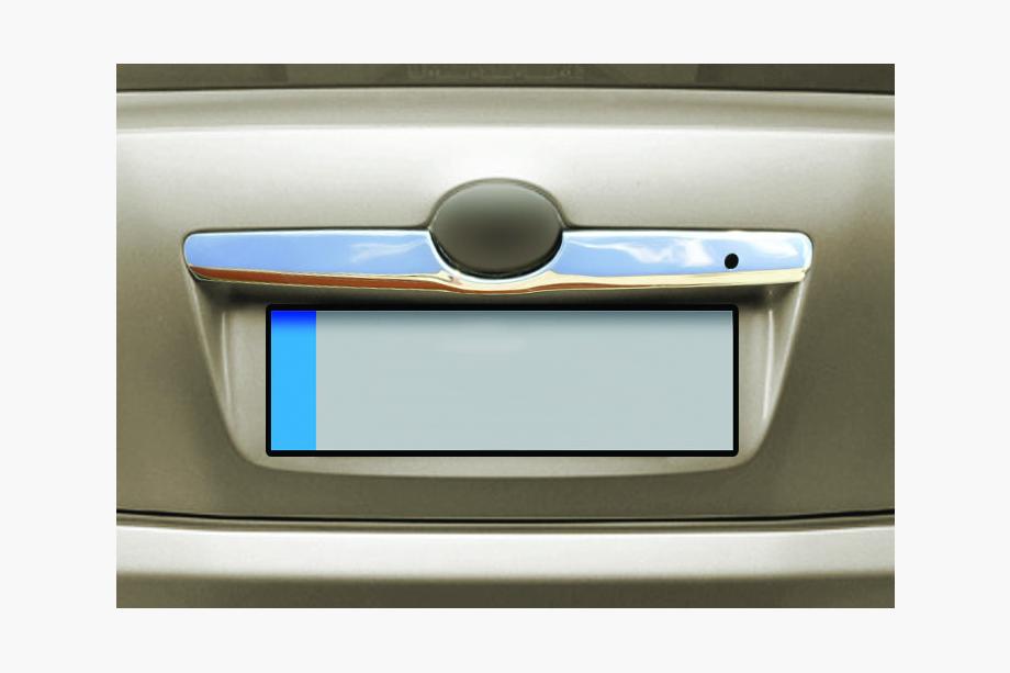 Toyota Camry 2006-2011 гг. Хромированная накладка над номером (нерж. сталь) Image