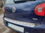 Volkswagen Golf 5 2003-2009 гг. Накладка на багажник нержавейка фото 4