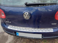 Volkswagen Golf 5 2003-2009 гг. Накладка на багажник нержавейка фото 5
