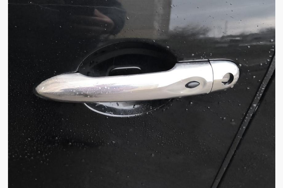 Renault Scenic/Grand 2009-2016 гг. Хромированные Накладки на Ручки (4 шт., Нержавейка) 1 Чип, Carmos - Турецкая сталь Фото 3