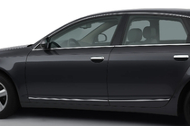 Audi A6 C6 2004-2011 гг. Хромированные Накладки на Ручки Дверей (4 шт, Нержавейка) фото 1