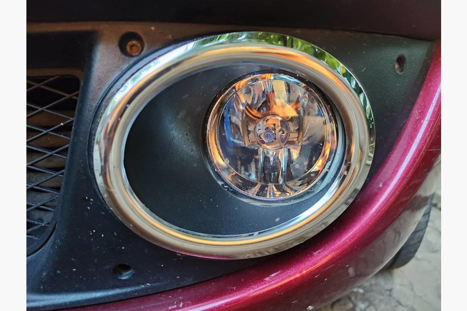 Fiat Doblo I 2005-2010 гг. Накладки на противотуманные фары (2 шт., нержавейка) Carmos - Турецкая Нержавеющая Сталь Image