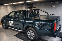 Mercedes X class 2017-2020 гг. Боковые Подножки Fullmond (2 шт., Алюминий) фото 1