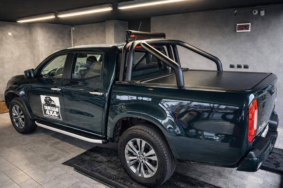 Mercedes X class 2017-2020 гг. Боковые Подножки Fullmond (2 шт., Алюминий) Image