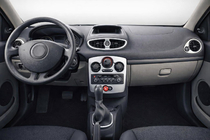 Renault Clio III 2005-2012 гг. Накладки на панель 2008-2012 Алюминий фото 1