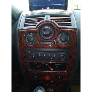 Накладки на панель приборов 17 деталей (Meric, Турция) Renault Megane II 2004-2009 гг. фото 2