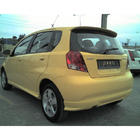 Chevrolet Aveo T200 2002-2008 гг. Накладка на задний бампер (грунтованная под покраску) фото 1