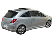 Opel Corsa D 2007-2014 гг. Спойлер 2-дверный (грунтованный под покраску) фото 1