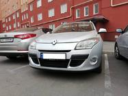 Renault Megane III 2009-2016 гг. Вставки в бампер (2008-2012, 2 шт, грунтованные) фото 5