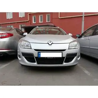 Вставки в бампер (2008-2012, 2 шт, грунтованные) Renault Megane III 2009-2016 гг. фото 4