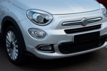 Fiat 500X 2014-2024 гг. Накладки на Противотуманные Фары (Нержавейка) фото 3
