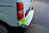 Toyota Proace 2016- гг. Накладка на задний бампер OmsaLine Нержавейка фото 10