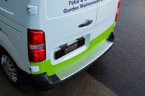 Toyota Proace 2016- гг. Накладка на задний бампер OmsaLine Нержавейка фото 6