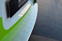 Citroen SpaceTourer 2016- гг. Накладка на задний бампер OmsaLine Нержавейка фото 9