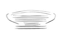 BMW X1 E84 2009-2015 гг. Полный комплект хромированных окантовок окон нержавейка 12 шт. фото 2