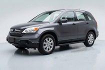 Honda CRV 2007-2011 гг. Боковые Подножки Tayga Black (2 шт., Алюминий) фото 1