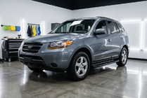 Hyundai Santa Fe 2 2006-2012 гг. Боковые Подножки Tayga Black (2 шт., Алюминий) фото 1