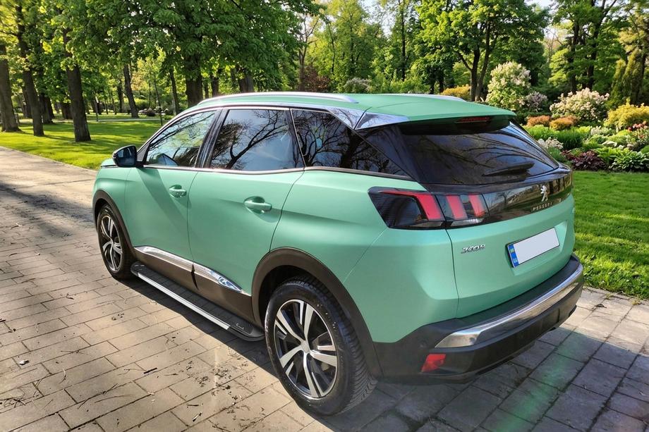 Peugeot 3008 2016-2023 гг. Боковые Подножки RedLine V1 (2 шт, Алюминий) Фото 1