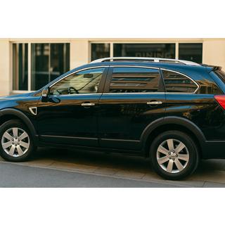 Верхние молдинги окон нержавейка (6 шт) Chevrolet Captiva 2006-2019 гг. фото 1
