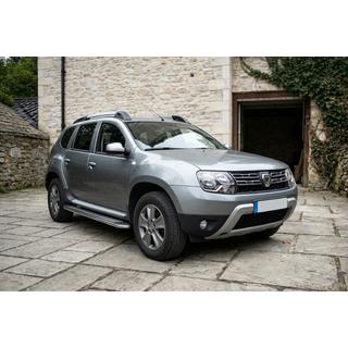 Боковые Подножки Maydos V2 (2 шт., Алюминий и Нержавейка) Renault Duster 2008–2017 гг. фото 1