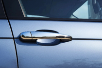 BMW 3 серия E90/E91 2005-2011 гг. Хромированные Накладки на Ручки Дверей (4 шт, Нержавейка) фото 1