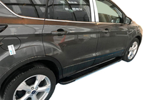 Ford Kuga/Escape 2013-2019 гг. Боковые пороги Bosphorus Grey (2 шт., алюминий) фото 1