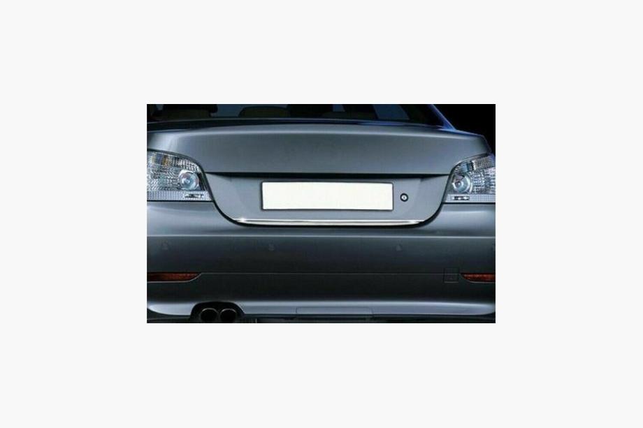 BMW 5 серия E60/E61 2003-2010 гг. Накладка на багажник нержавейка Фото 4
