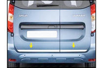 Dacia Dokker 2013-2022 гг. Накладка на багажник нержавейка фото 1