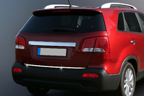 Kia Sorento II XM 2009-2014 гг. Накладка на багажник нержавейка (2009-2013) фото 1