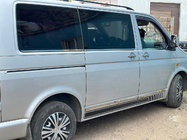 Volkswagen T5 Multivan 2003–2010 гг. Нижние молдинги окон (6 частей, нержавейка) фото 10