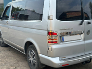 Volkswagen T5 2010-2015 гг. Нижние молдинги окон (6 частей, нержавейка) Длинная База фото 3
