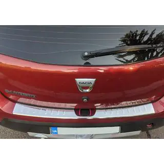 Накладка на задний бампер Carmos V1 Нержавейка