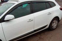 Renault Megane III 2009-2016 гг. Ветровики SW (4 шт, HIC) фото 6
