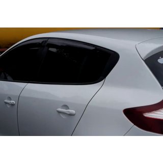 Ветровики SW (4 шт, HIC) Renault Megane III 2009-2016 гг. фото 2