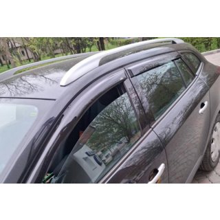 Ветровики SW (4 шт, HIC) Renault Megane III 2009-2016 гг. фото 1