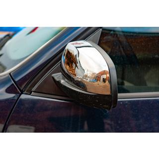 Накладки на Зеркала (2 шт., Нержавейка) BMW X5 E70 2007-2013 гг. фото 3