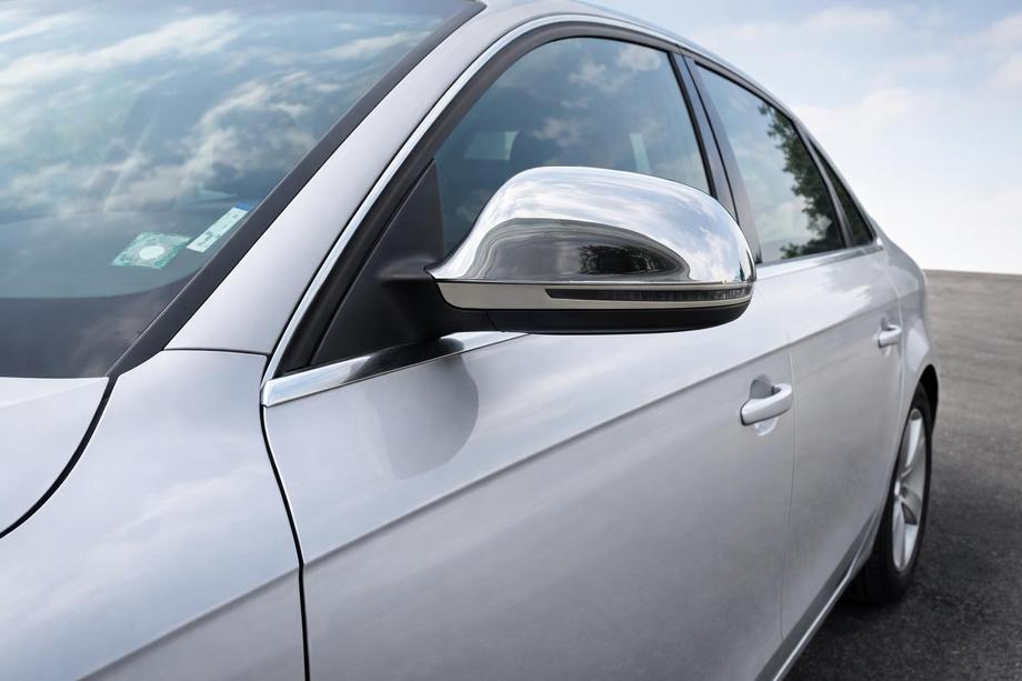 Audi A3 2003-2012 гг. Накладки на Зеркала 2008-2010 (2 шт., Нержавейка) Image