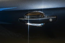 Chevrolet Orlando 2010-2018 гг. Накладки на чашки под ручки из нержавеющей стали (4 шт) фото 3