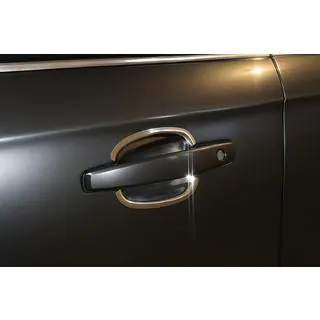 Накладки на чашки под ручки из нержавеющей стали (4 шт) Opel Antara 2006-2017 гг. фото 1