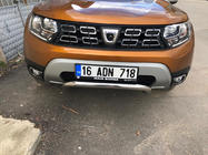 Renault Duster 2018-2024 гг. Накладки на противотуманные фары (2 шт., нержавейка) фото 4