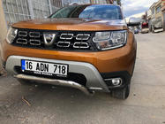 Renault Duster 2018-2024 гг. Накладки на противотуманные фары (2 шт., нержавейка) фото 2