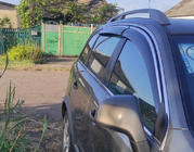Opel Antara 2006-2017 гг. Ветровики с хромированным молдингом (4 шт, Niken) фото 1